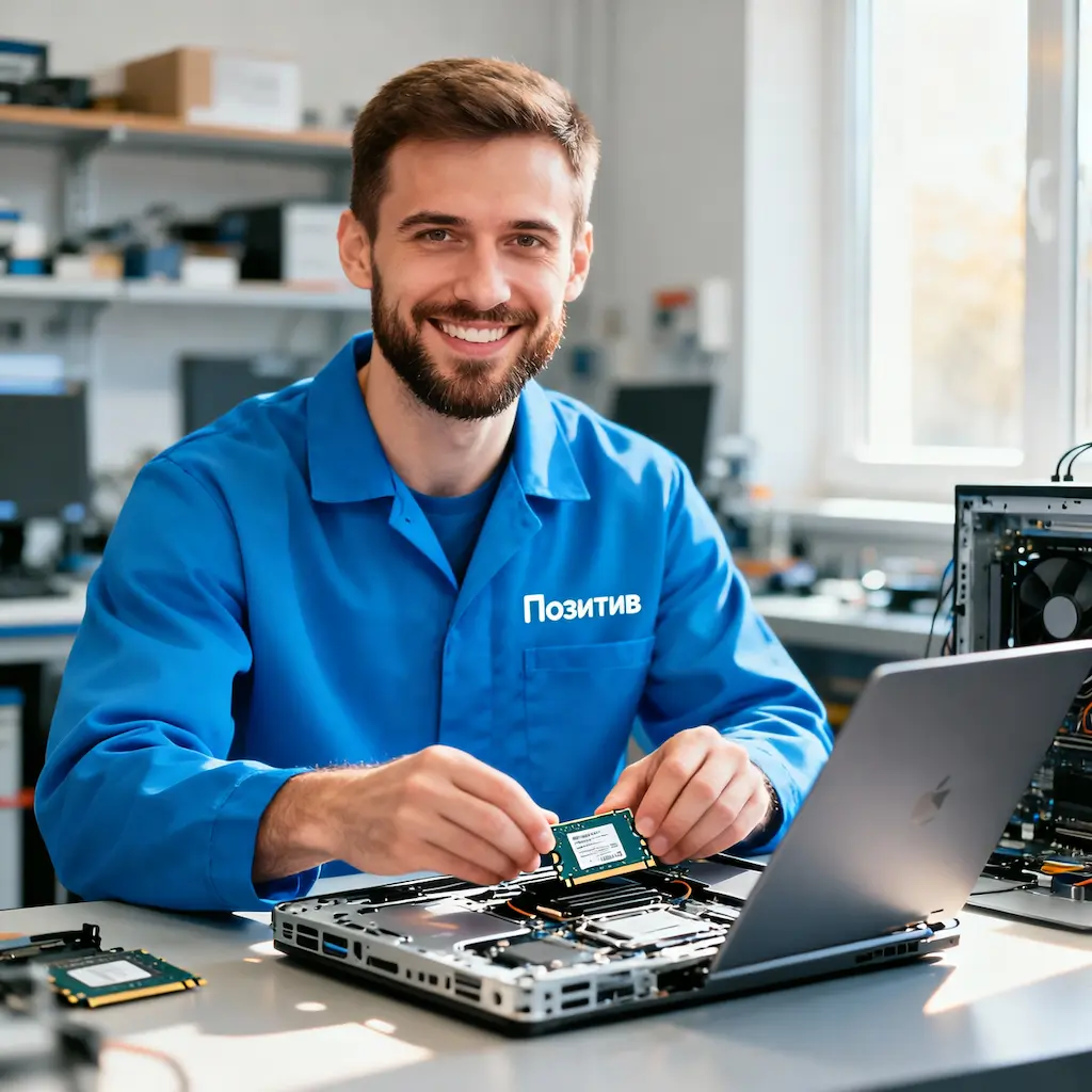 заменить HDD на SSD на ноутбуке в Воткинске