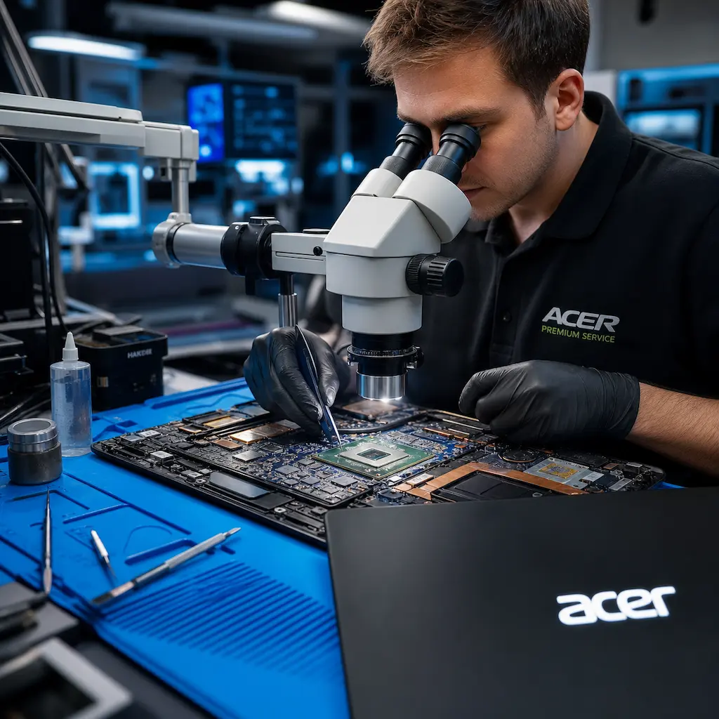 Замена видеокарты ноутбука Acer в Воткинске