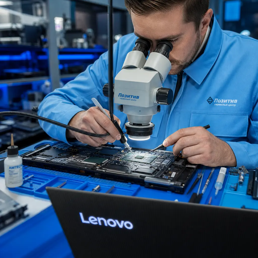 Замена видеокарты ноутбука Lenovo в Воткинске