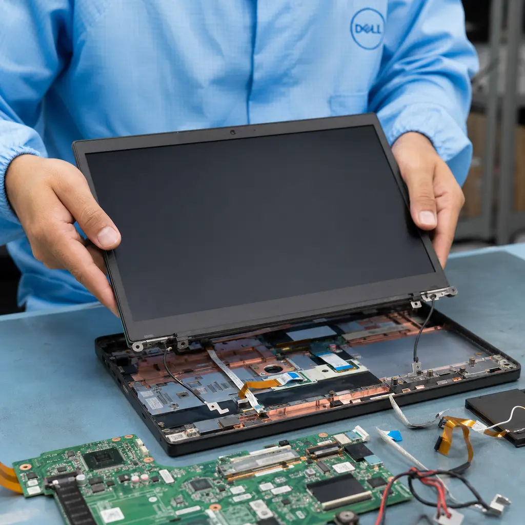 заменить матрицу ноутбука Dell в Воткинске