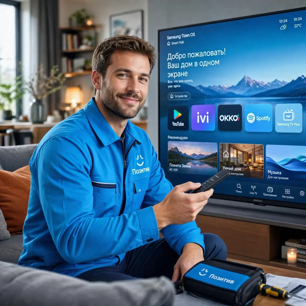 Настройка Smart TV в Воткинске