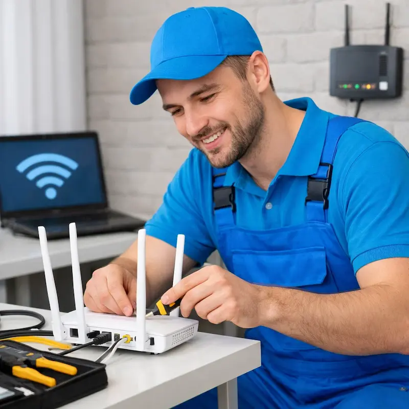 Настройка Wi - Fi в Воткинске