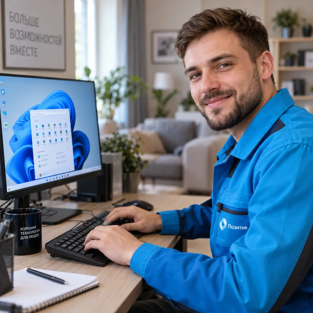 Настройка Windows в Воткинске на дому