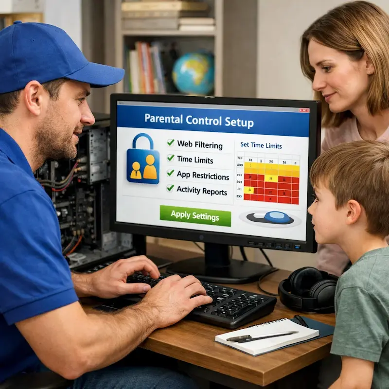 установка родительского контроля в Воткинске