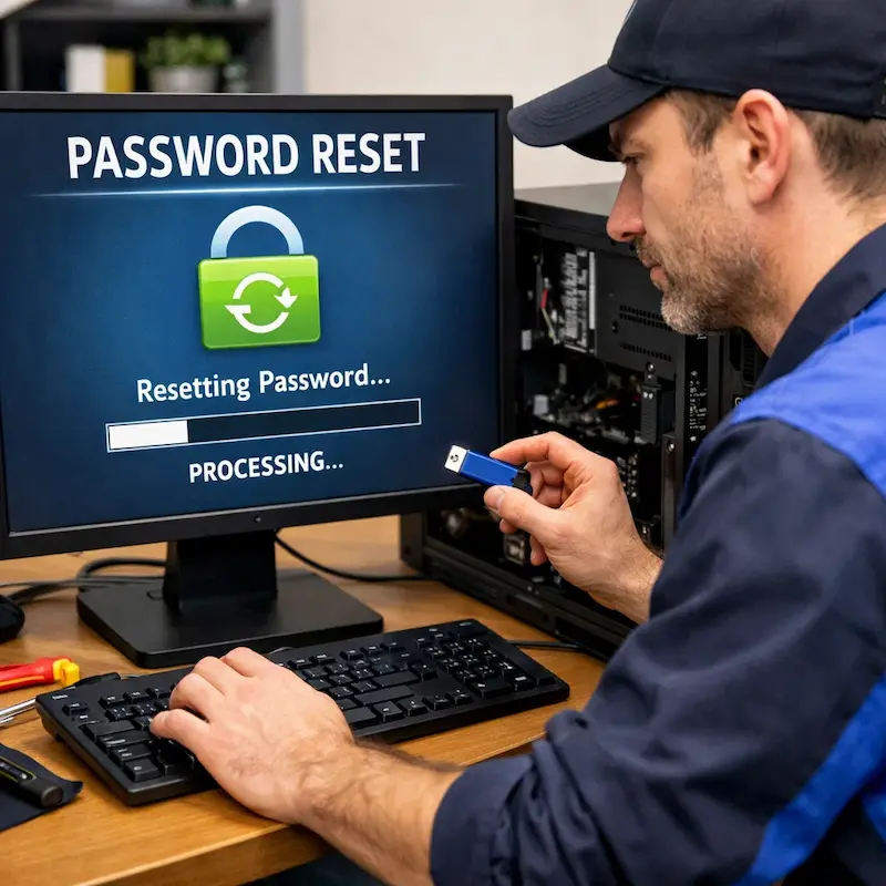 Удаление пароля на компьютере в Воткинске