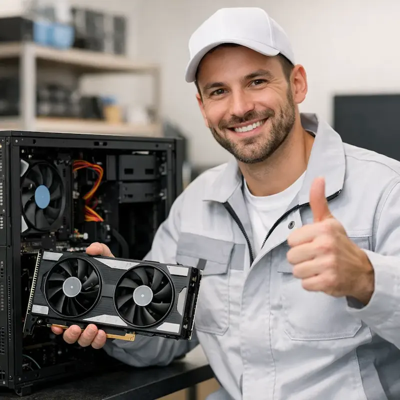 установка видеокарты на ПК в Воткинске